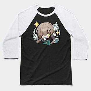 Honkai Star Rail Chibi Qingque 2 Baseball T-Shirt